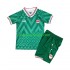 Camisola Iraque Criança Equipamento Primeiro Copa do Mundo 2026 Manga Curta